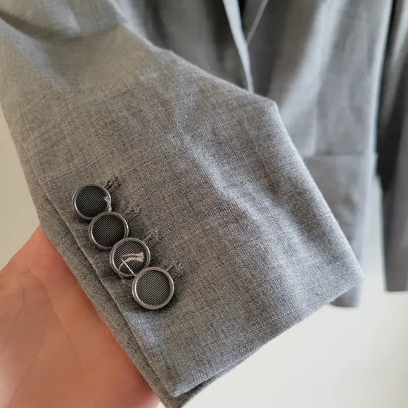 Sunday Best by Aritzia Wool Blend Casual Business Everyday Button-up Blazer