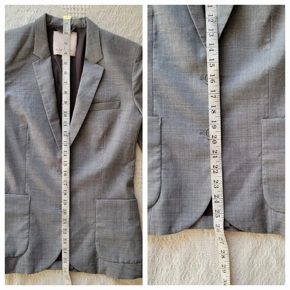 Sunday Best by Aritzia Wool Blend Casual Business Everyday Button-up Blazer