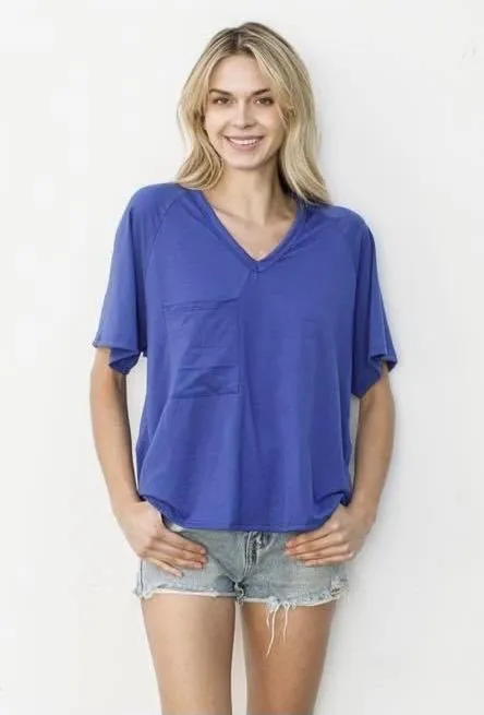 Super Soft Basic V-Neck Tee -- 3 Colors!