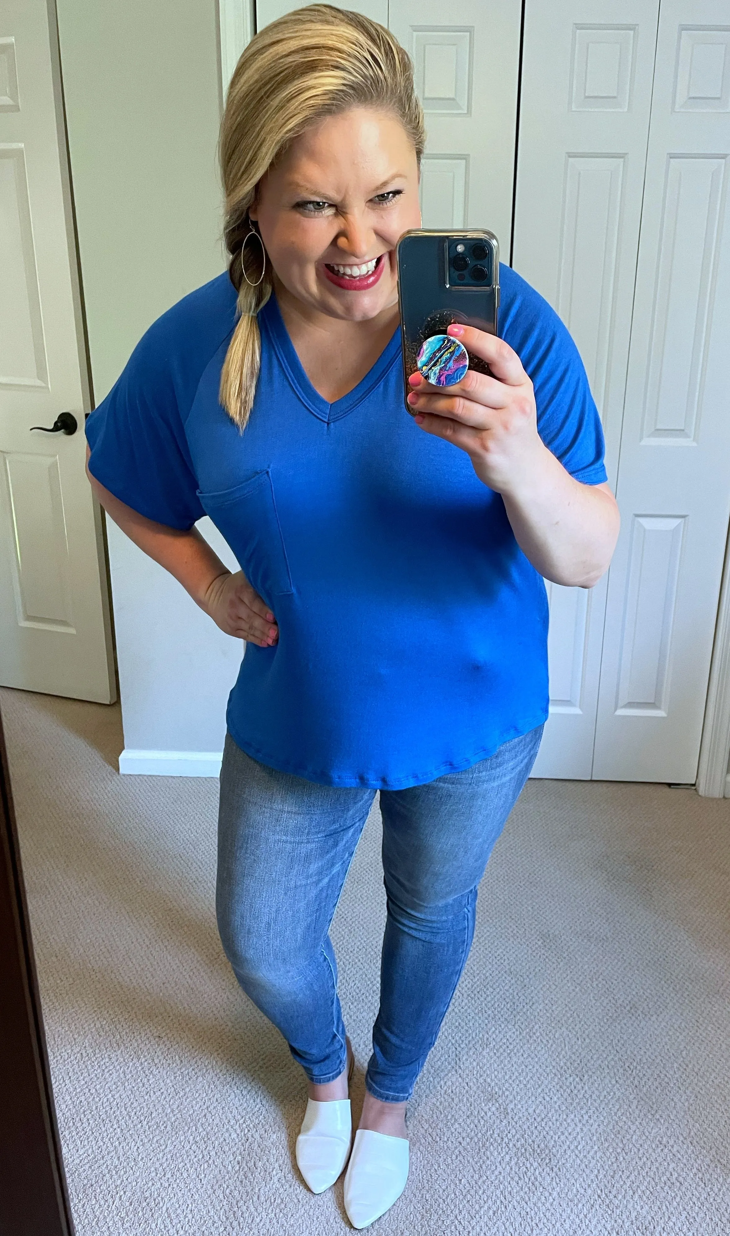 Super Soft Basic V-Neck Tee -- 3 Colors!