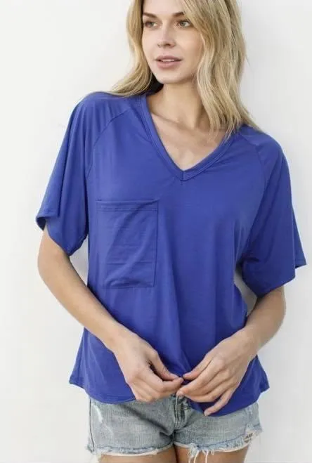 Super Soft Basic V-Neck Tee -- 3 Colors!