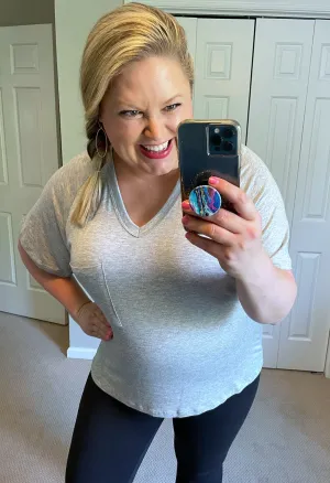 Super Soft Basic V-Neck Tee -- 3 Colors!