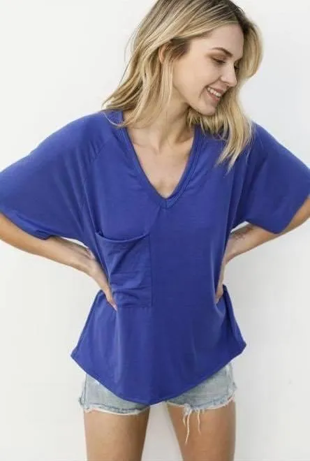 Super Soft Basic V-Neck Tee -- 3 Colors!