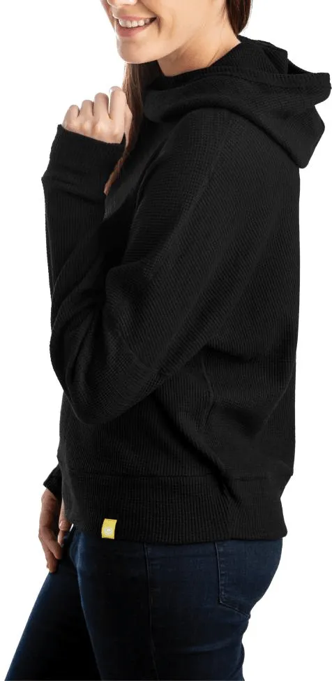 Take It Outside Women's Slub Waffle Hoody