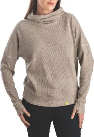 Take It Outside Women's Slub Waffle Hoody
