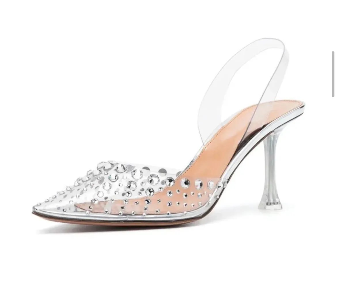 THE CINDERELLA rhinestone pumps