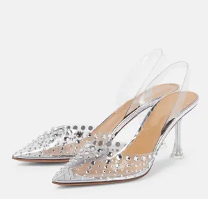 THE CINDERELLA rhinestone pumps
