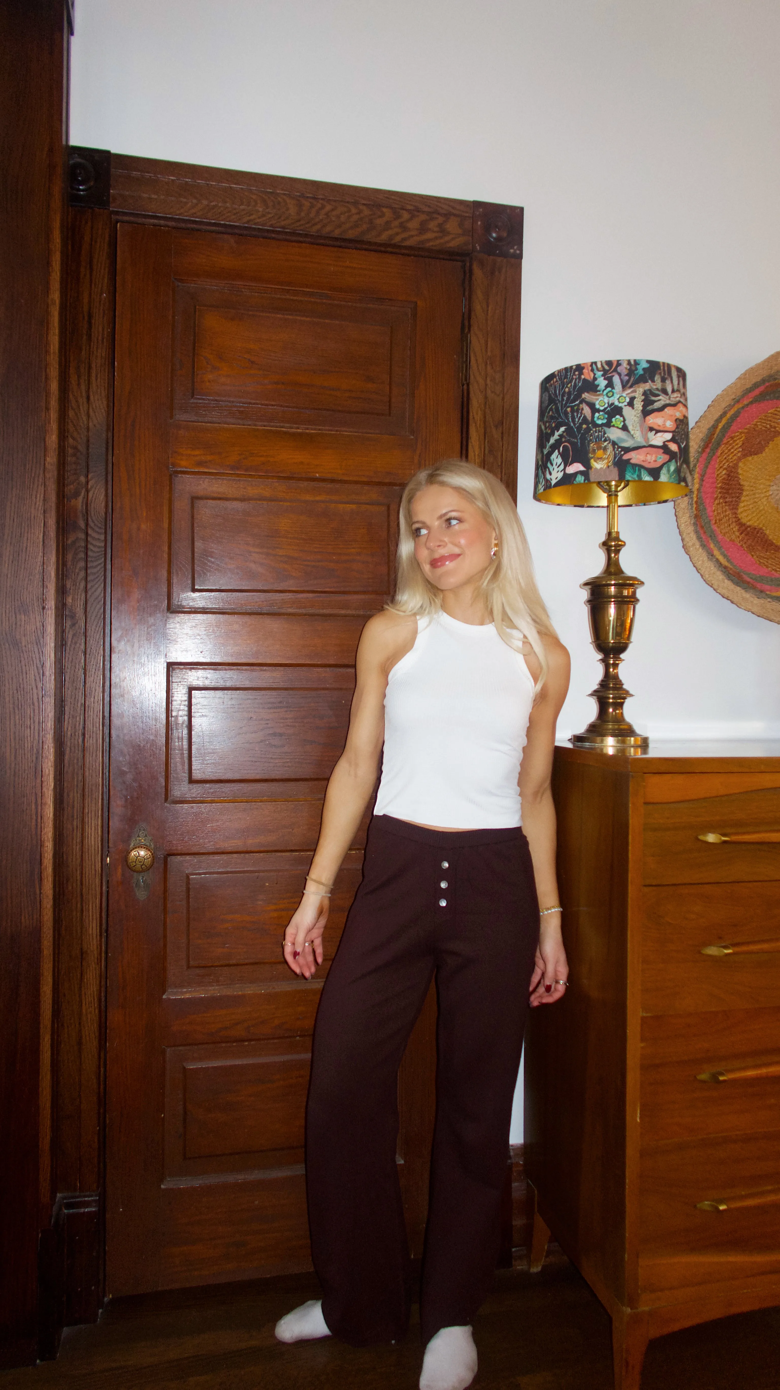 The Easy Peasy Pant // Chocolate