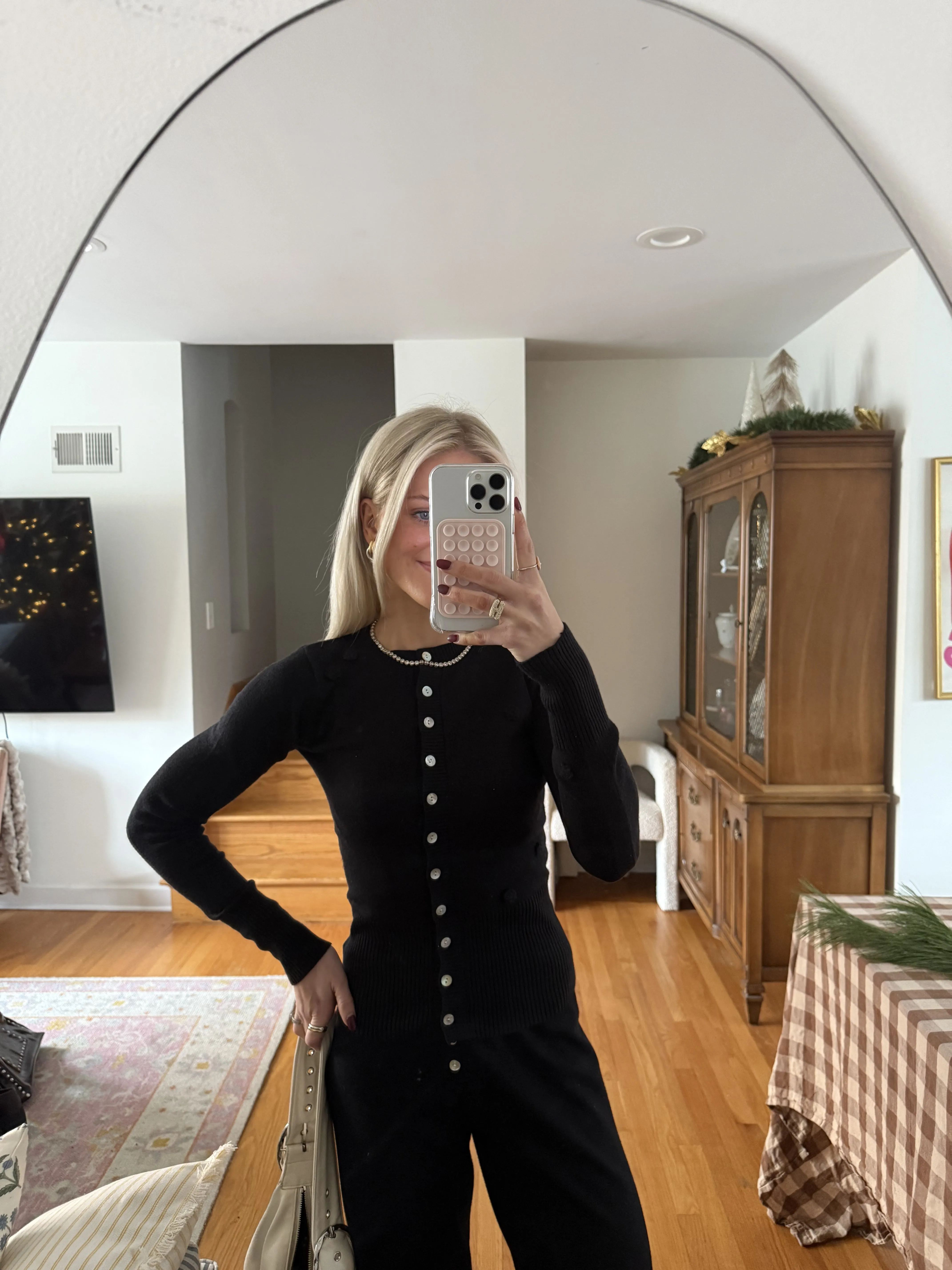 The Sophie Cardigan// Black