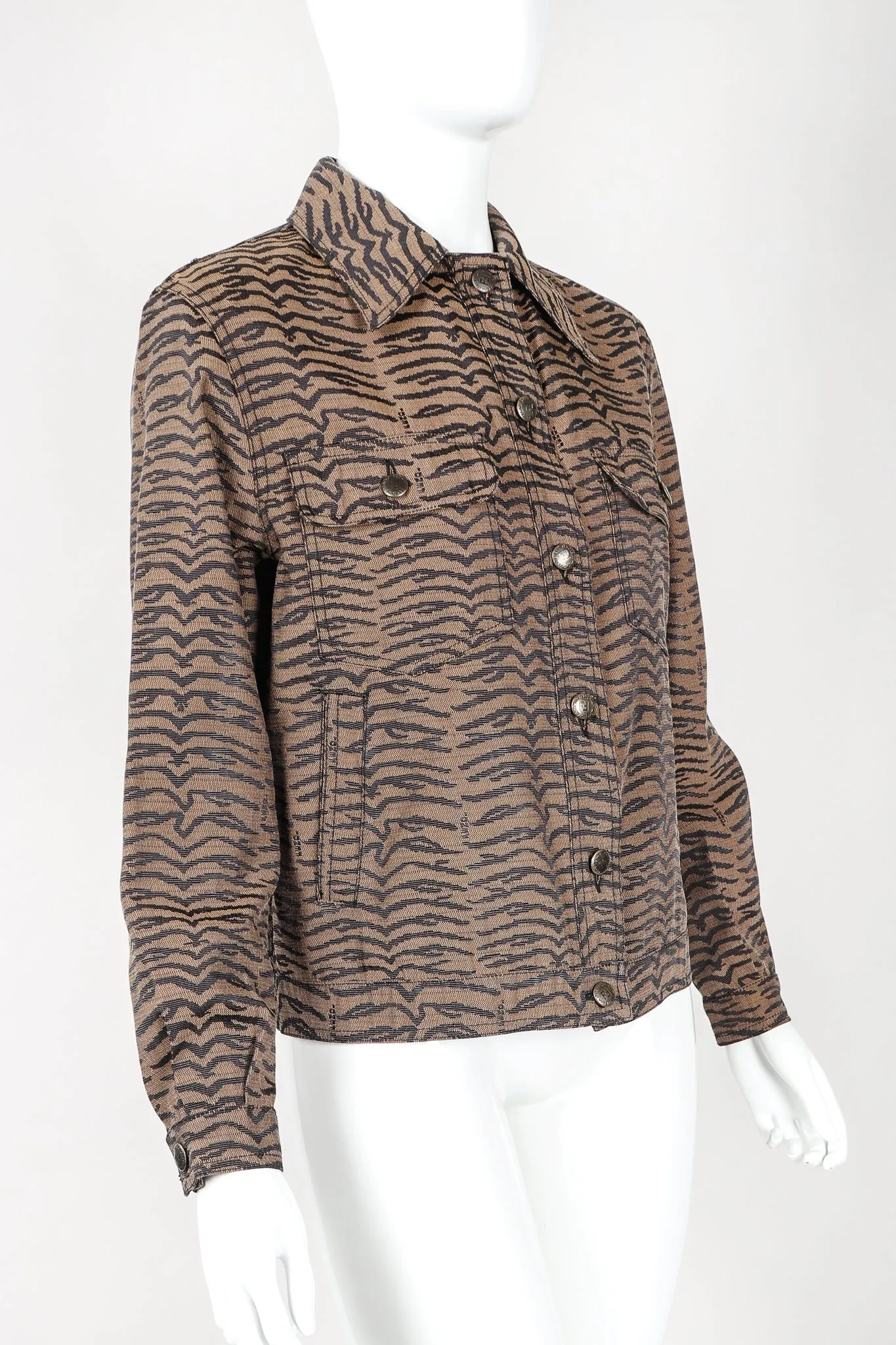 Tiger Jean Jacket