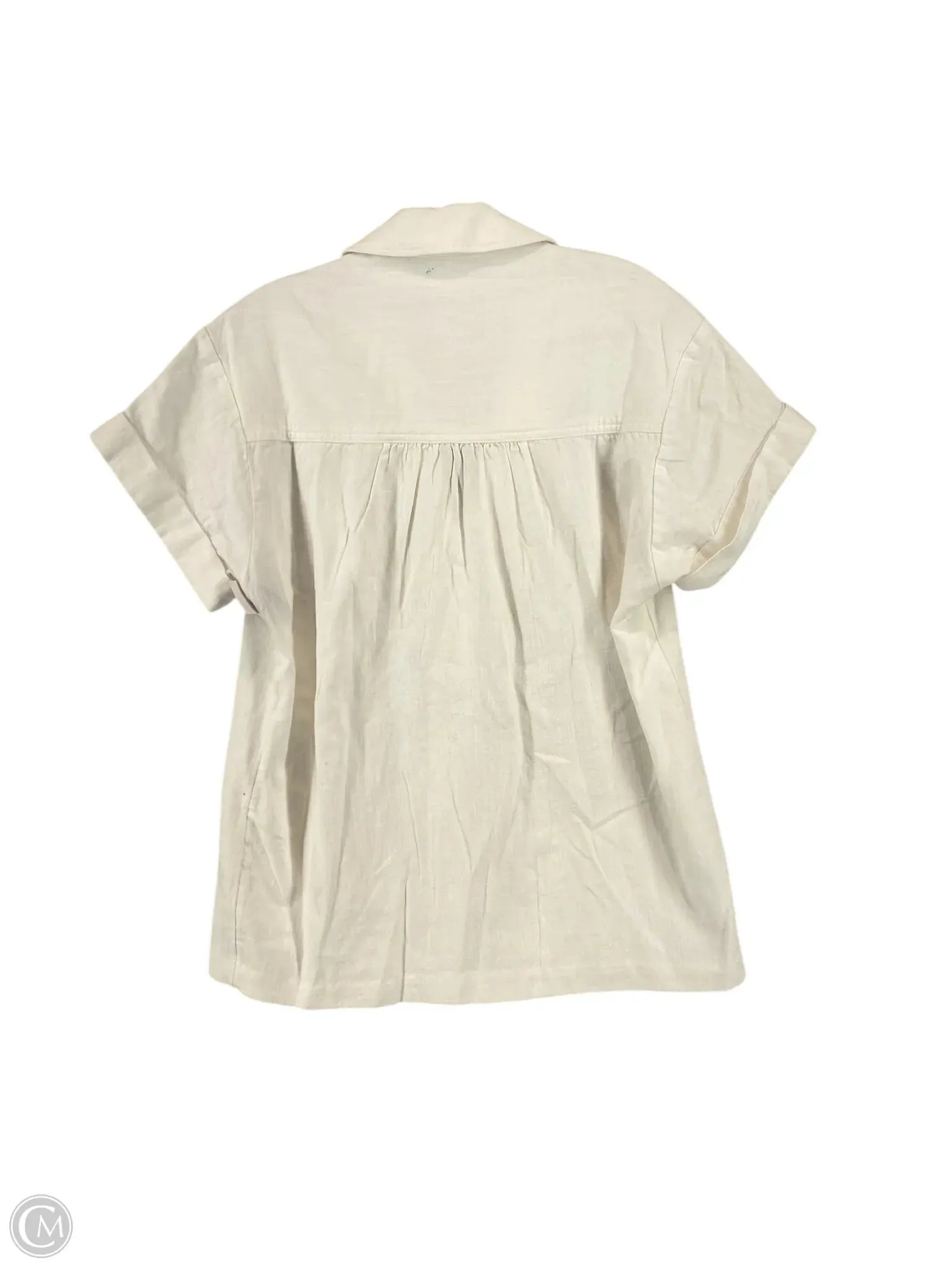 Top Short Sleeve By Pilcro In White, Size: Xs