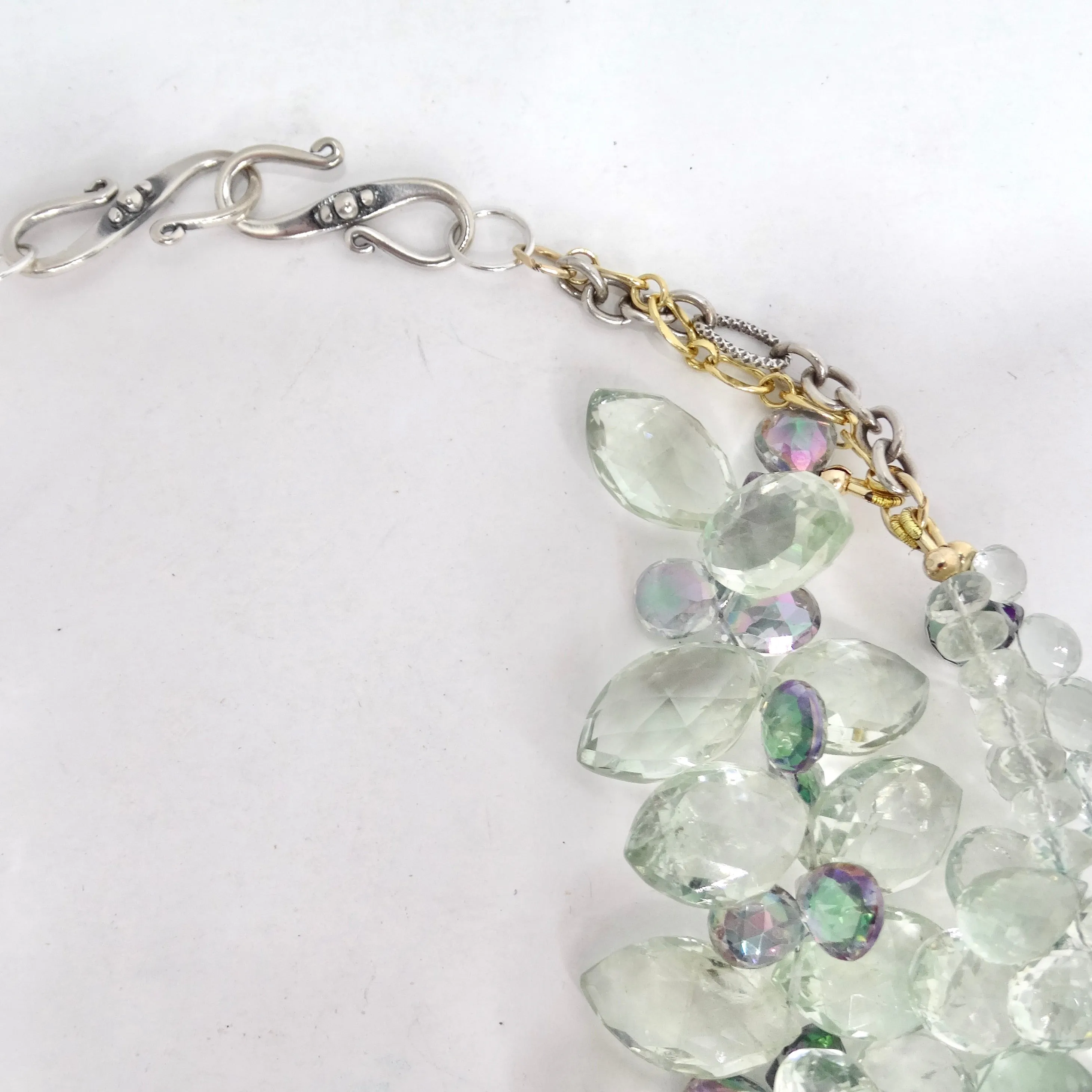 Tourmaline 100 Carat Multi Strand Statement Necklace