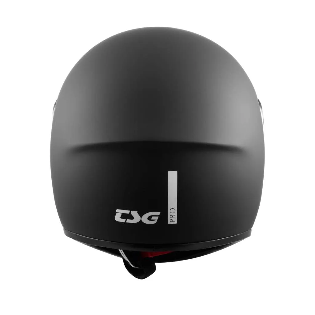 TSG Pass Pro downhill fullface helmet in Matt Black