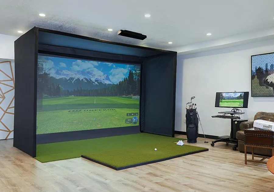 Uneekor EYE XO/EYE XO2 PerfectBay Golf Simulator Package