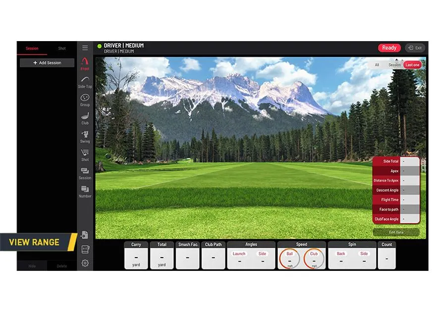 Uneekor EYE XO/EYE XO2 PerfectBay Golf Simulator Package