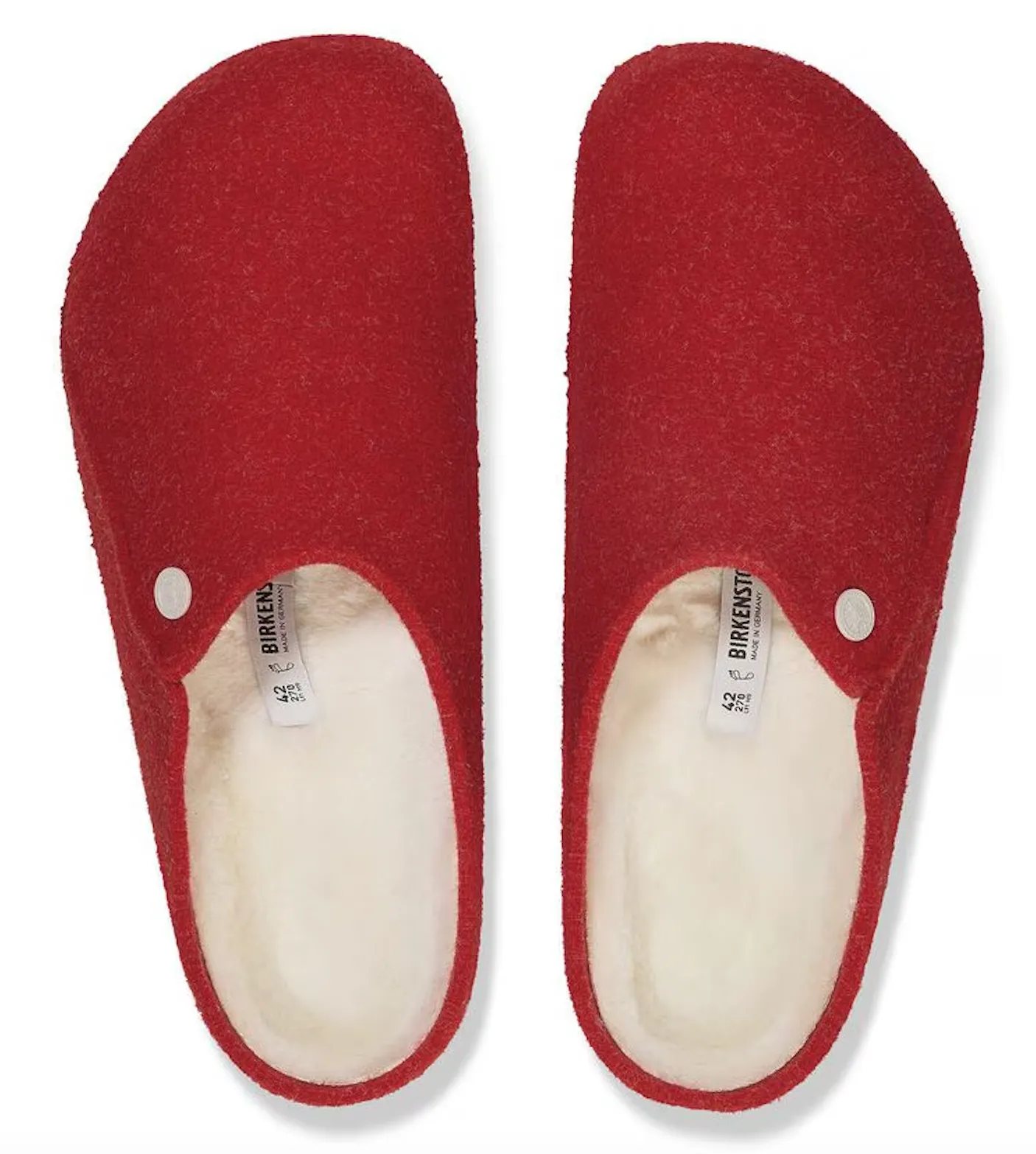 UNISEX BIRKENSTOCK ZERMATT RIVET SHEARLING | ACTIVE RED
