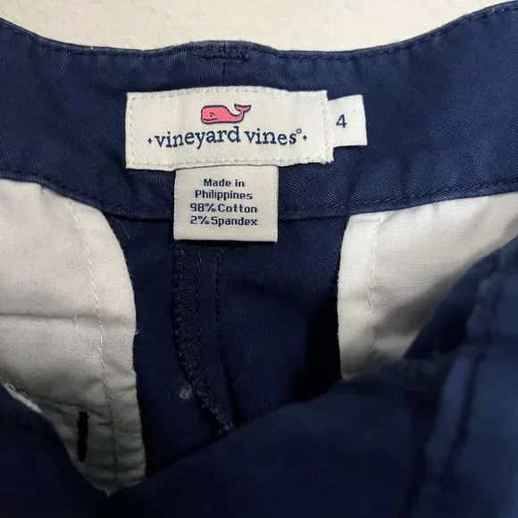 Vineyard Vines Women's Every Day Dark Blue Shorts Size 4 Style 2H1009