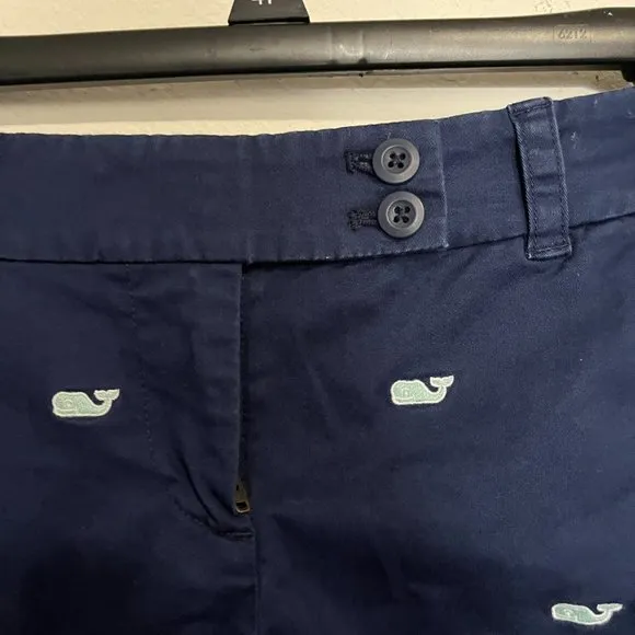 Vineyard Vines Women's Every Day Dark Blue Shorts Size 4 Style 2H1009