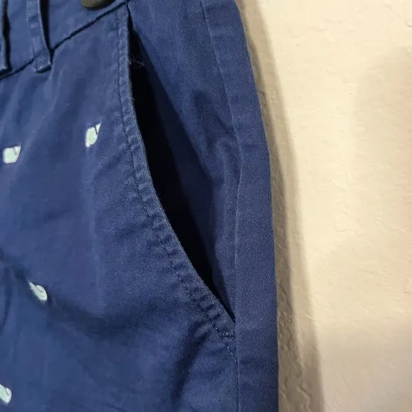 Vineyard Vines Women's Every Day Dark Blue Shorts Size 4 Style 2H1009