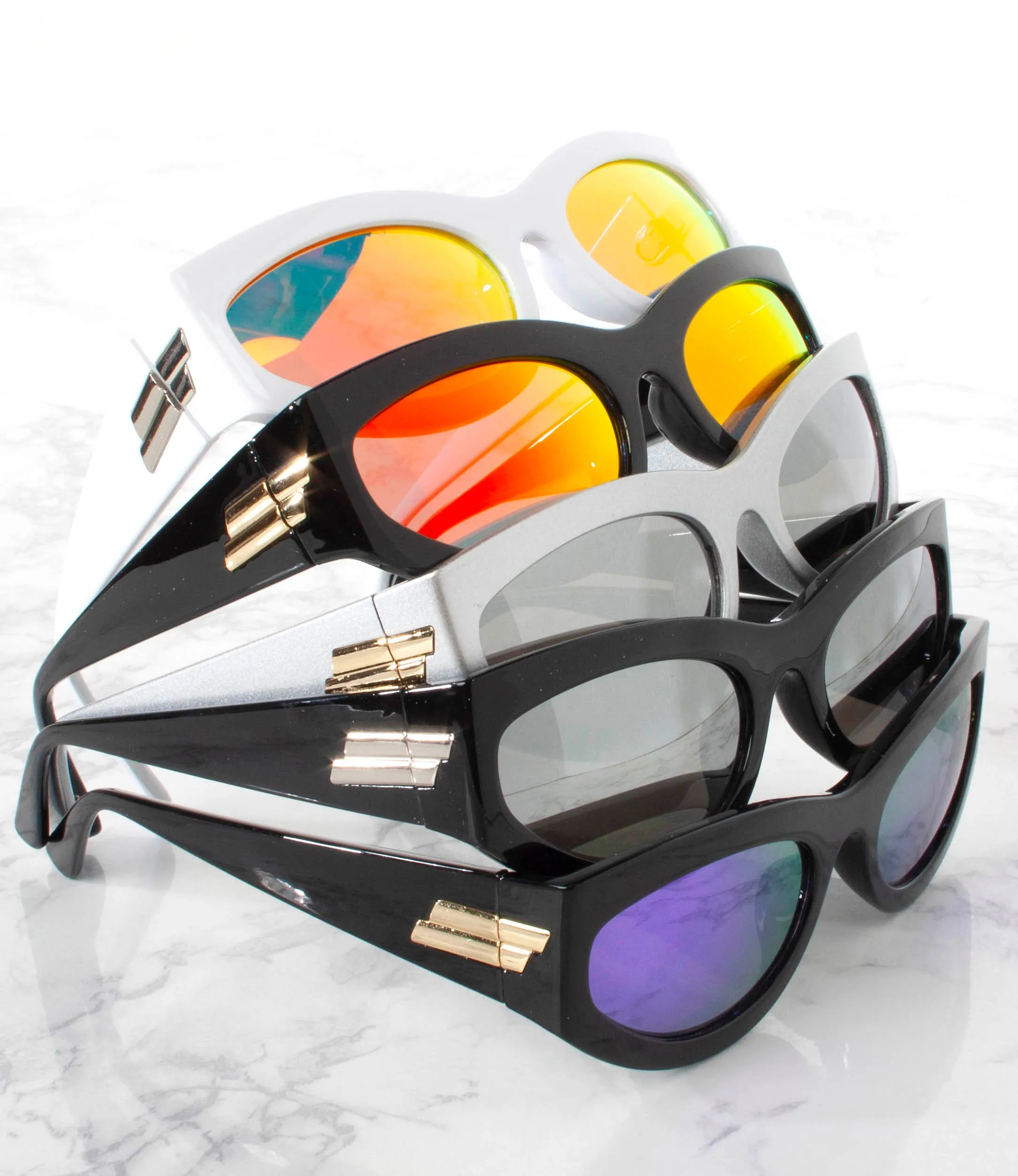 Wholesale Fashion Sunglasses - MP23314RRV - Pack of 12