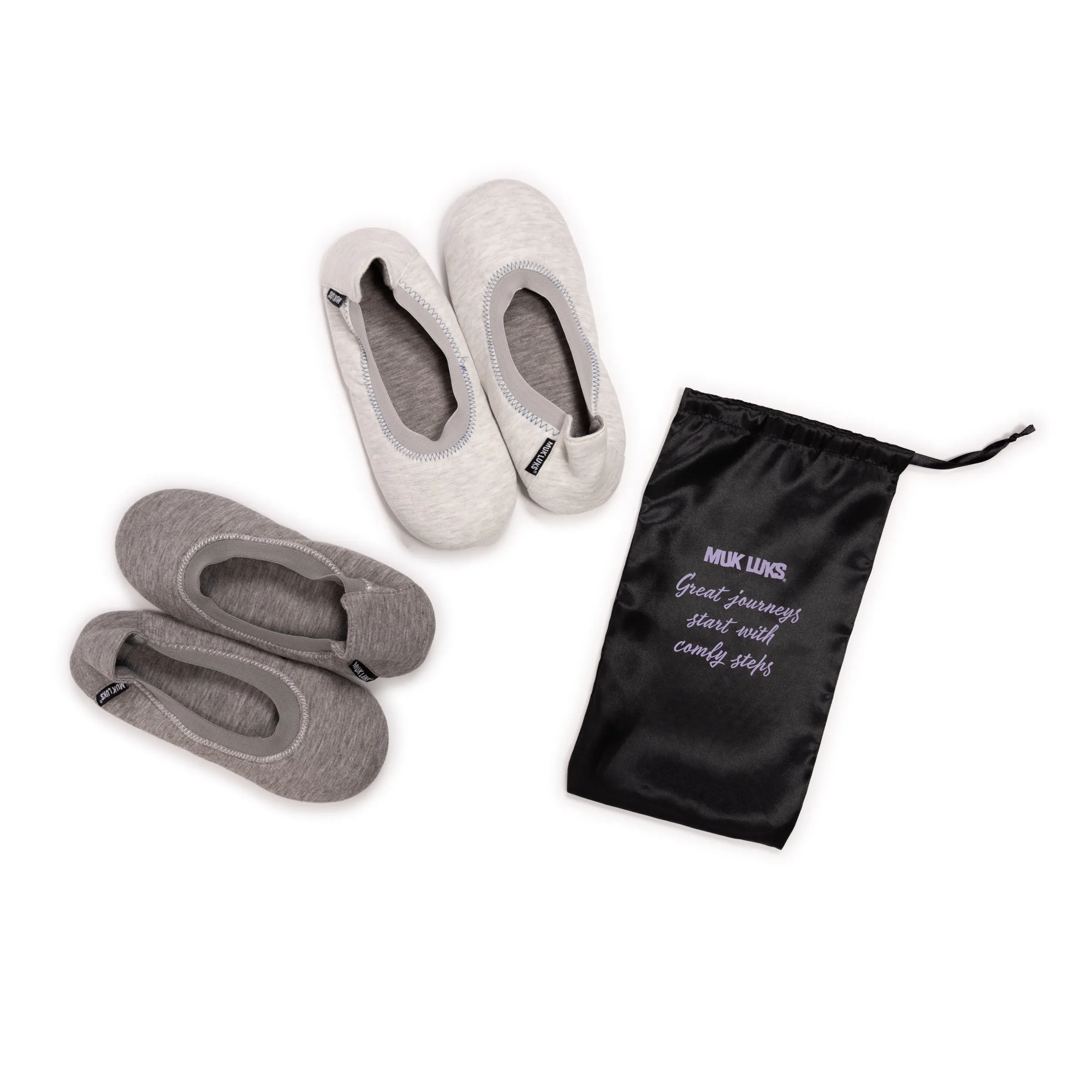 Women's 2 Pack Travel Ballerina Set
