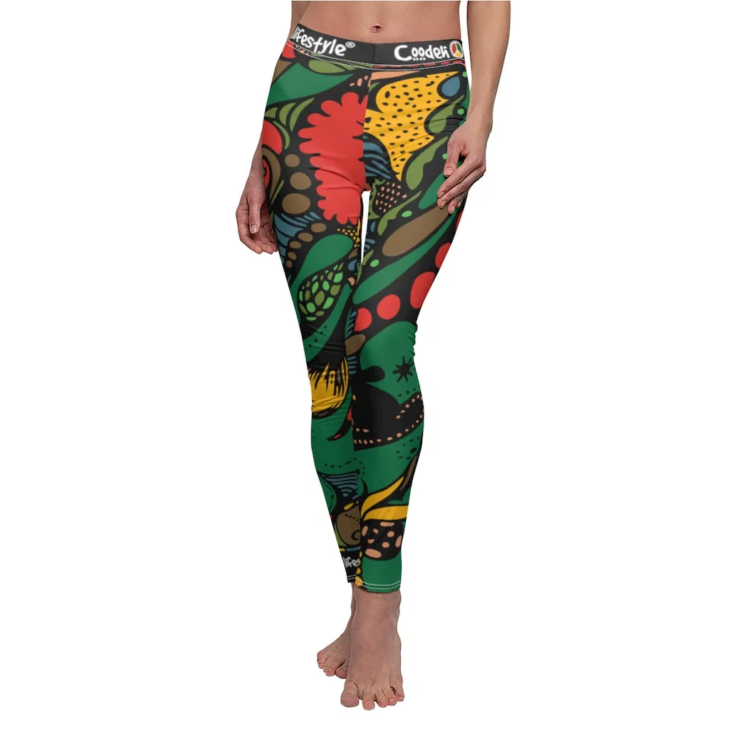 Women's Casual Leggings (Multi-Art)