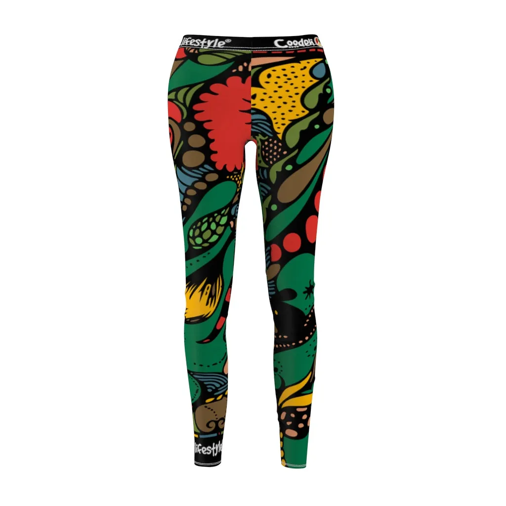 Women's Casual Leggings (Multi-Art)