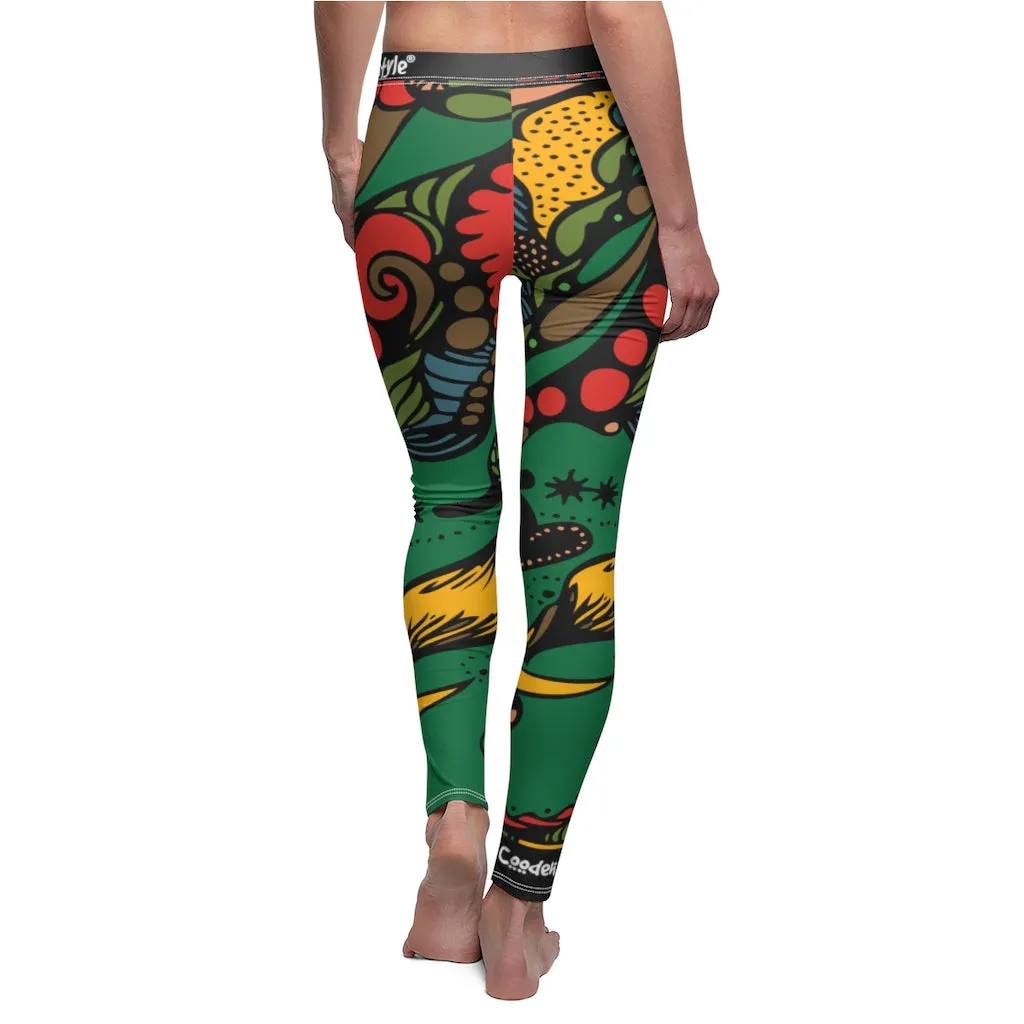 Women's Casual Leggings (Multi-Art)