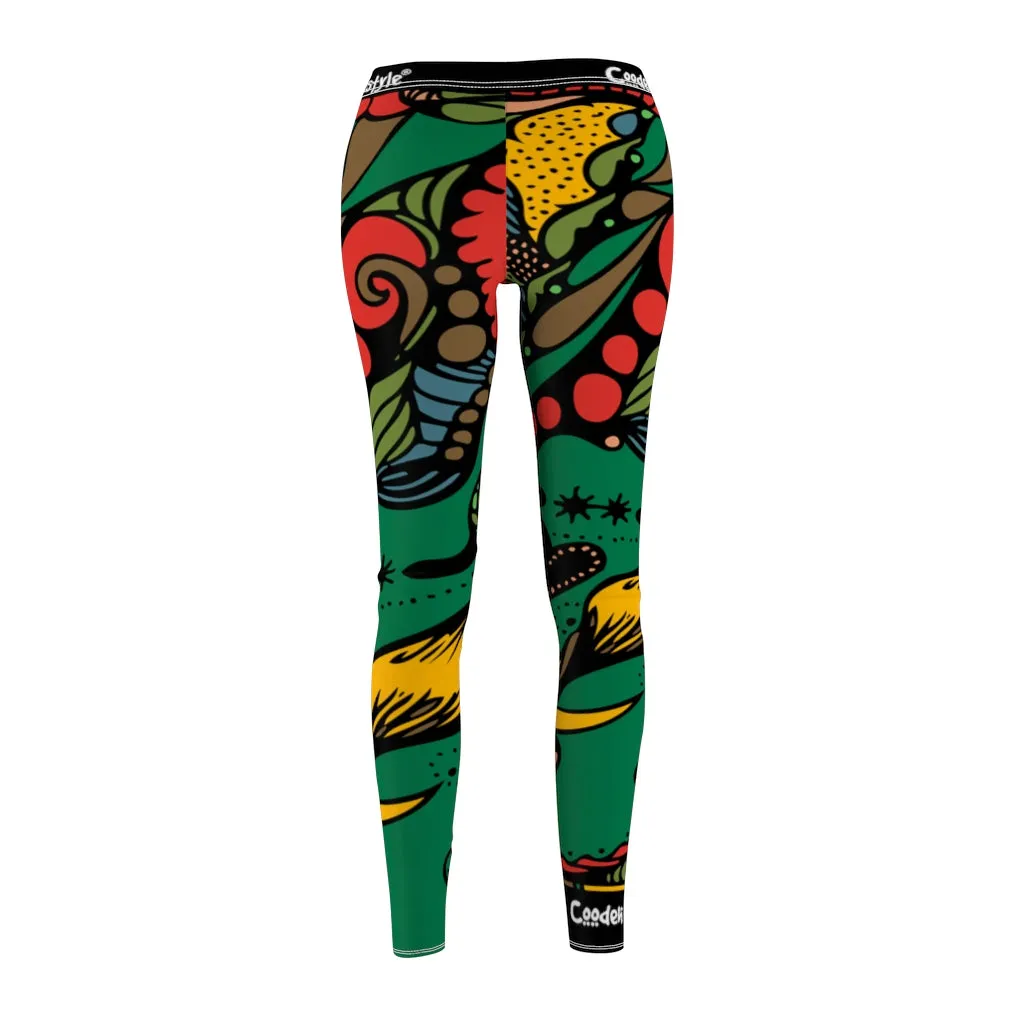 Women's Casual Leggings (Multi-Art)