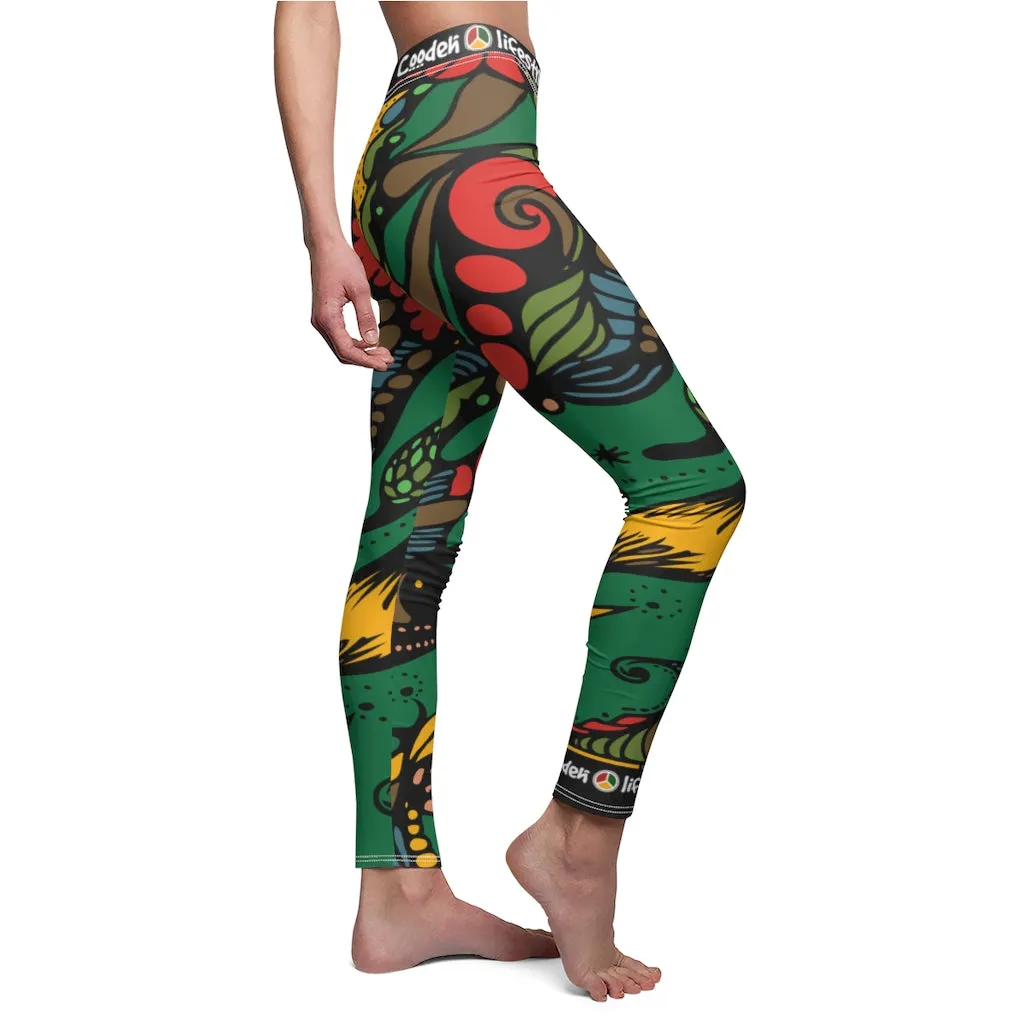 Women's Casual Leggings (Multi-Art)