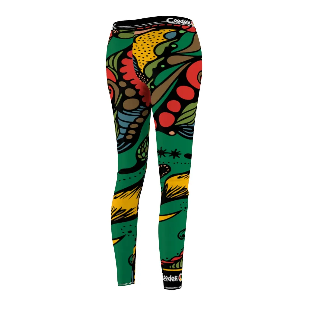 Women's Casual Leggings (Multi-Art)