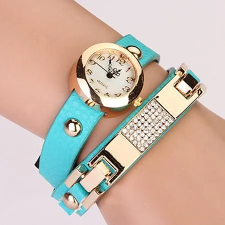 Women's Fashion Bling Watch With 10 Colors