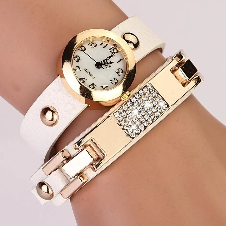 Women's Fashion Bling Watch With 10 Colors