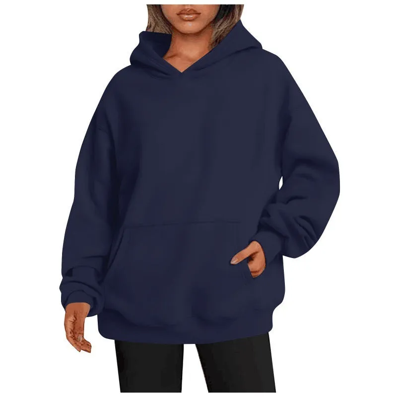 Women's Fashion Casual Thick Hooded Sweater – Cozy, Stylish, and Perfect for Winter