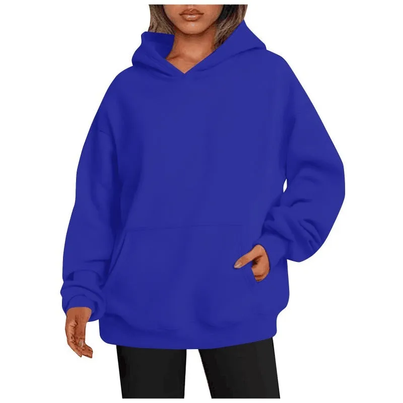 Women's Fashion Casual Thick Hooded Sweater – Cozy, Stylish, and Perfect for Winter