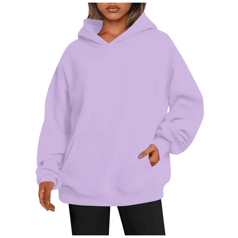 Women's Fashion Casual Thick Hooded Sweater – Cozy, Stylish, and Perfect for Winter