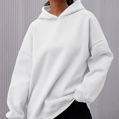 Women's Fashion Casual Thick Hooded Sweater – Cozy, Stylish, and Perfect for Winter