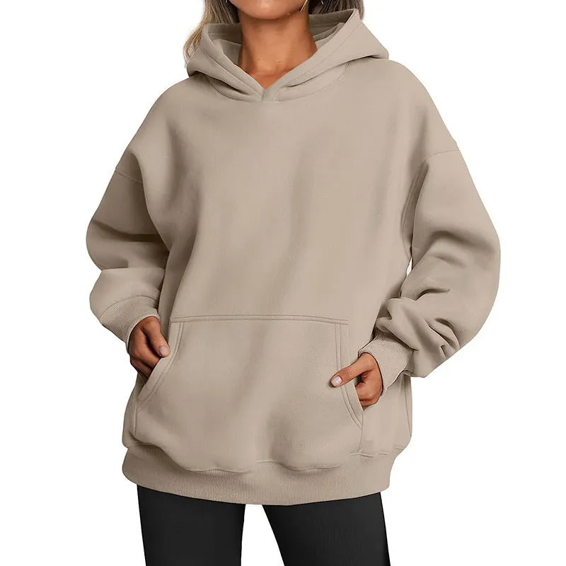 Women's Fashion Casual Thick Hooded Sweater – Cozy, Stylish, and Perfect for Winter