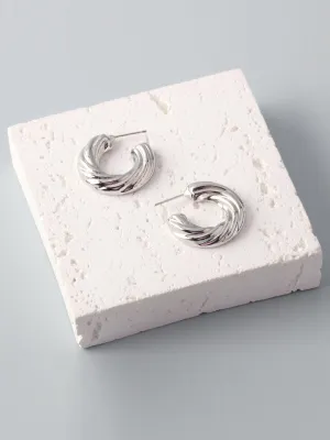 WOMEN'S FASHION GOLD & SILVER EARRINGS