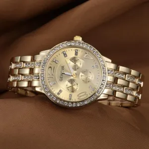 Women's Flashy Luxury Watch With 3 Colors