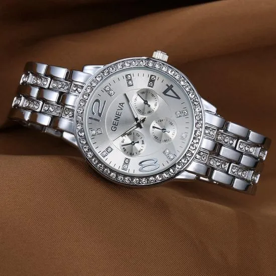 Women's Flashy Luxury Watch With 3 Colors