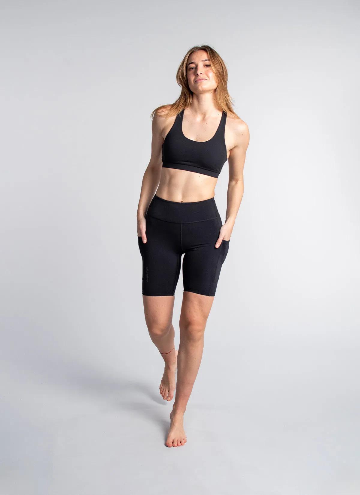 Women's Flex Padded Crop - Black