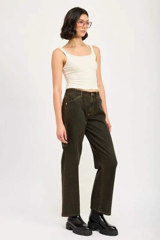 Women's Mid Rise Jeans