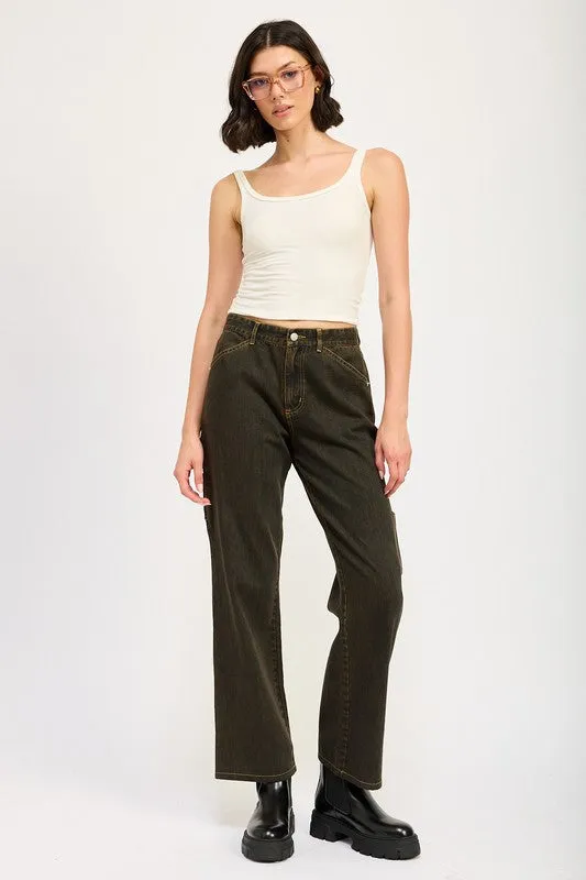 Women's Mid Rise Jeans