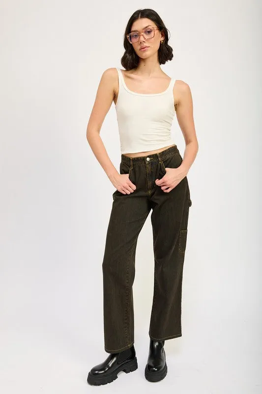 Women's Mid Rise Jeans