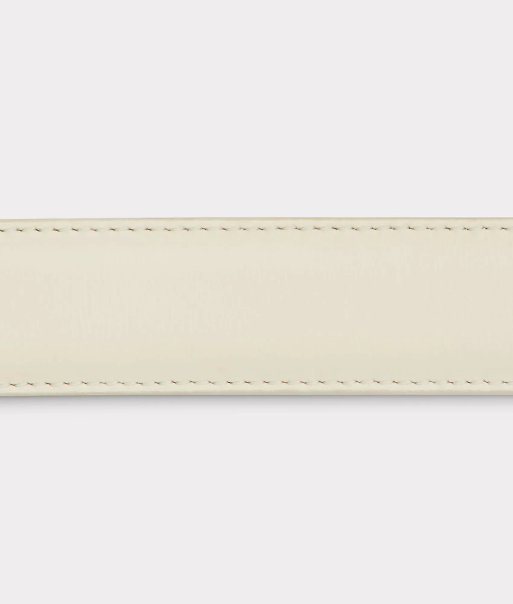 Women's Mirrored L Belt :: Glitz Cream