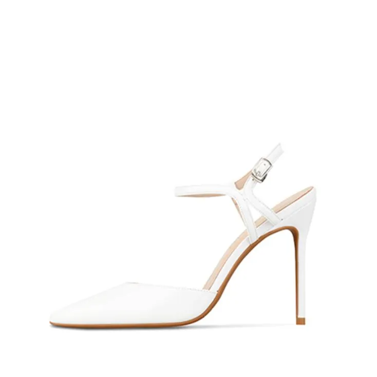Women's Petite Pointed Patent High Heel Shoes ES53