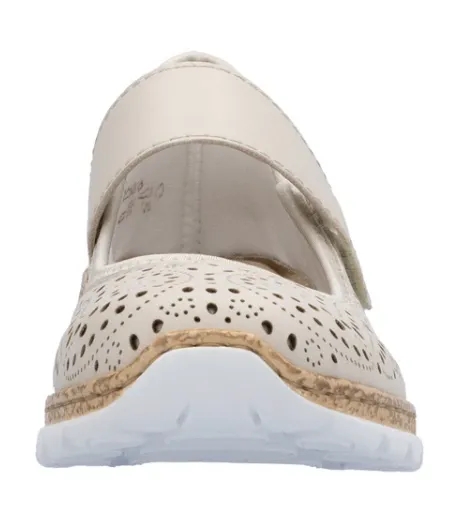 WOMEN'S RIEKER NIKITA 99 | PERLE / CEMENT / PERLCREME