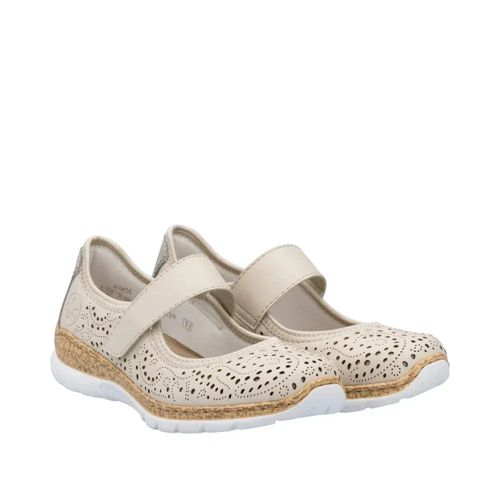 WOMEN'S RIEKER NIKITA 99 | PERLE / CEMENT / PERLCREME