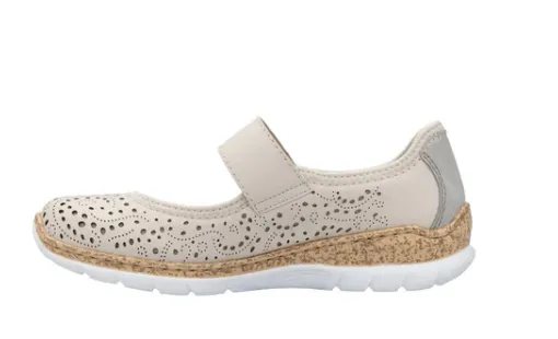WOMEN'S RIEKER NIKITA 99 | PERLE / CEMENT / PERLCREME